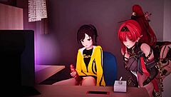 Hey Bad Boy! Learn Your Lesson with Handjobs and Wild Cowgirl!