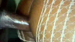 this guy bent her over with toys, making her pussy drip before cumshot