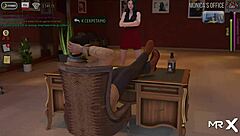 i grope her tits at work