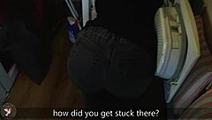 Lovely Dove Stuck in Washing Machine for Intense Anal