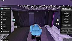 Roblox毛茸茸同性角色激烈口交场面