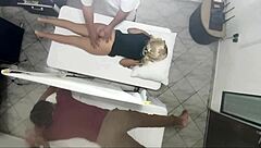 Real video of masseur fucking wife next to cuckold husband