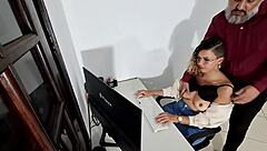 Harassment confronts the new employee on the first day of work.