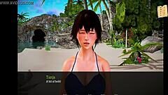 Intriguing hentai milf with big tits and monster cock.