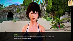 Intriguing hentai milf with big tits and monster cock.