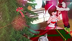 Elastigirl Sucks The Wrong Santa In Full Incredibles Movie!