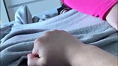 Busty Stepmom Helps Sick Stepson Cum