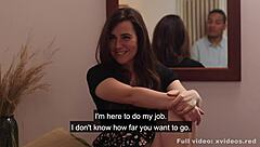 Feeling pathetic watching this Basic Instinct office parody