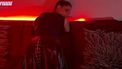 i get my ass destroyed and filled with cum in first bdsm session.