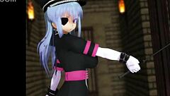 sexyvee and creamy candy share giant cock with pleasure.