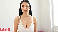 Pov All Natural Big Tits Latvian with Braces Simon Kitty Fucks Owner to Use Gym for Free - 60fps