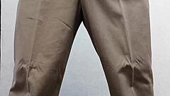 Teacher in costume performs routine