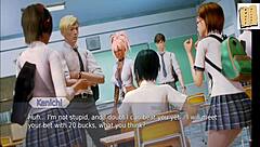 Academy 33 hentai anime game with exciting scenes! 😍