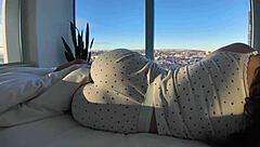 Stepsister Begs Stepbro to Spank Her Big Ass in Dorm Dream Come True