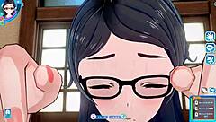 Koikatsu Sunshine Features A Plain Girl With Glasses In Face-To-Face Position
