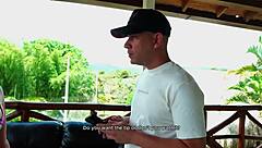 Suggestive Rough Sex With Colombian Milf Outdoors