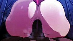 Anime girls tease with assjobs and twerking in blowjob compilation.