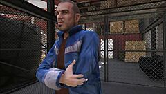 Cristina fucked by two mechanics in workshop