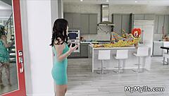 horny housewife rides clown's cock hard 😈