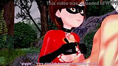 Elastigirl, How Hard Can You Fuck in Secret Mission Movie?