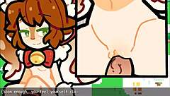 Christmas Hentai Game Ep 1 - Poppy from LOL Covered in Hot Cum