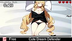 Cute Dream Defender In Erotic Anime Game