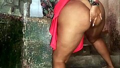 Boss waits for workers, masturbates roughly in doggystyle solo