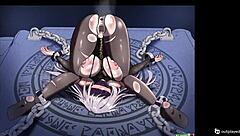 Destined damsel in distress full gallery in USA hentai game