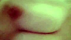 two friends cum on girlfriend's oiled ass in a row