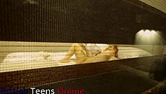 you watch your neighbor in a quiet homemade moment