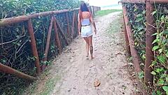 Redhead Catches Guy Masturbating On Street