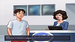 I am playing summer time saga unc part 34