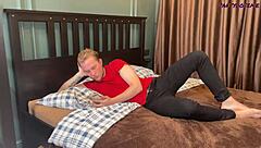 Young Man Craves Old Whore's Pantyhose Fuck