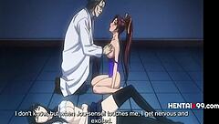 old teacher fucks naive lesbian students to convert them!