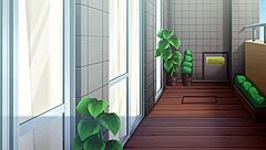 secret stay home ep 3 having fun on balcony.