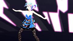 Hatsune Miku in anime adventures