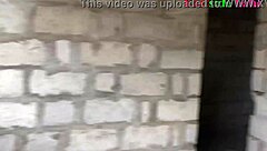 Amateur BENT OVER for BIG BLACK COCK in uncompleted building