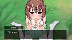 slave of passion in park blowjob 😈