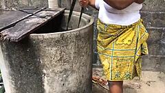 Feeling The Rush As Bitch With Massive Tits Gets Helped And Fucked Hard Outdoors