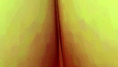 I relax on the beach in my favorite panties