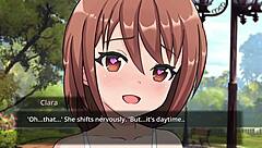 slave of passion in park blowjob 😈