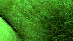 Mature blonde urinates in doggy style.