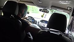 Behind The Scenes, Nympho Wife Julia North Gets Quick Anal Fuck In Forest