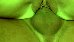 innocent brunette masturbates then joins wild threesome