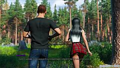 Curvy girl in cute outfit from lust academy 153