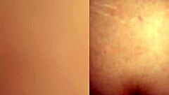 latina blonde rides friend's cock for slow anal creampie