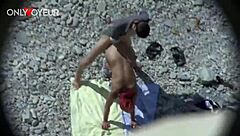 Beach Voyeur Catches Curvy Milf Sucking and Banging Doggystyle