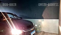 we couldn't handle the excitement and had sex in the garage