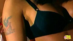 hey babes in vintage lesbian scene orgasm with dildo toys heels kissing