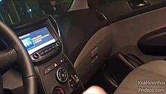 risky public handjob for hot teen 18+ on the street